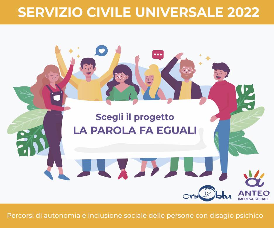 servizio civile universale anteo impresa sociale