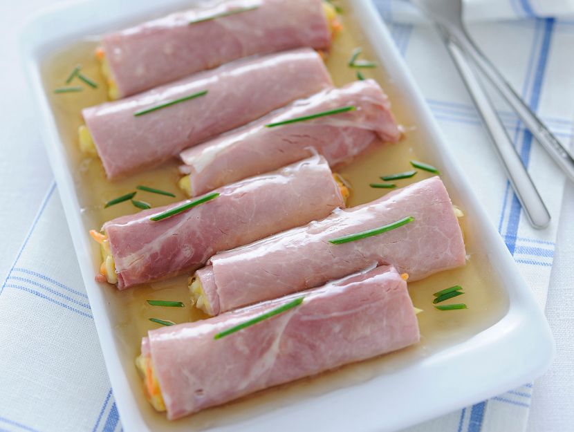 involtini di prosciutto
