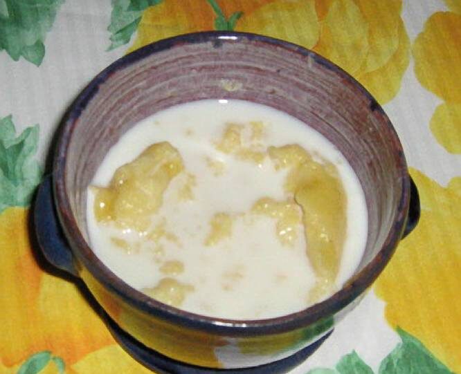 polenta e latte