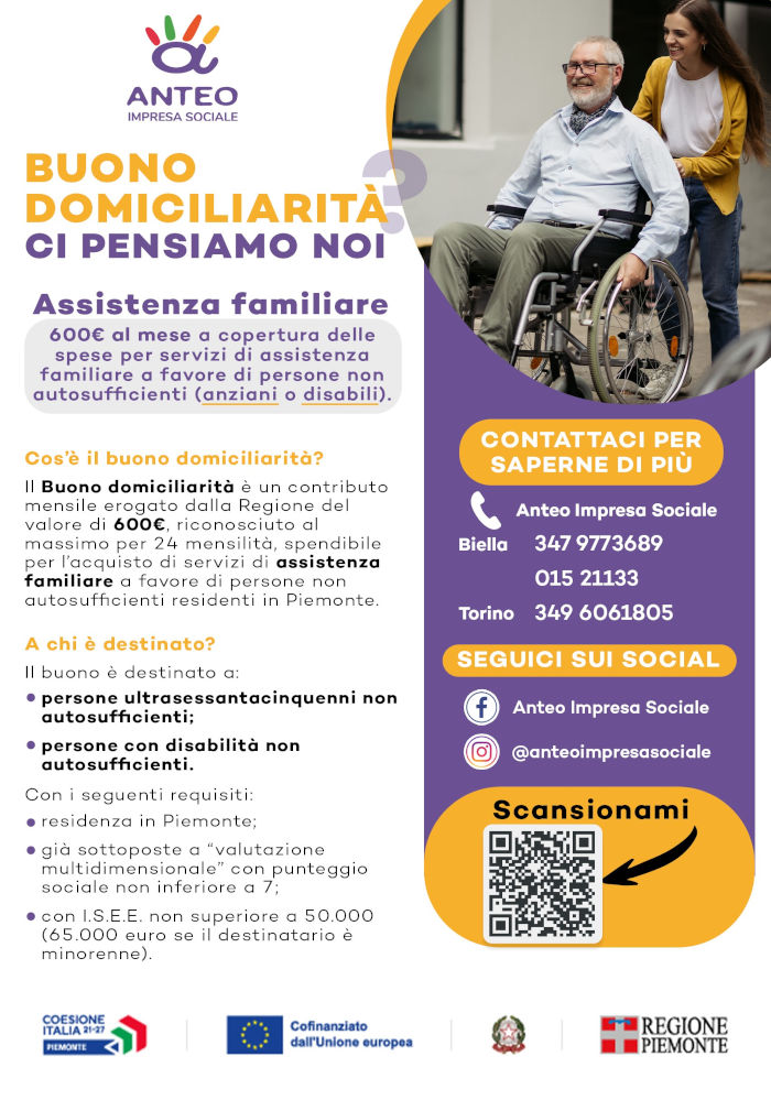 bonus domiciliarità regione piemonte